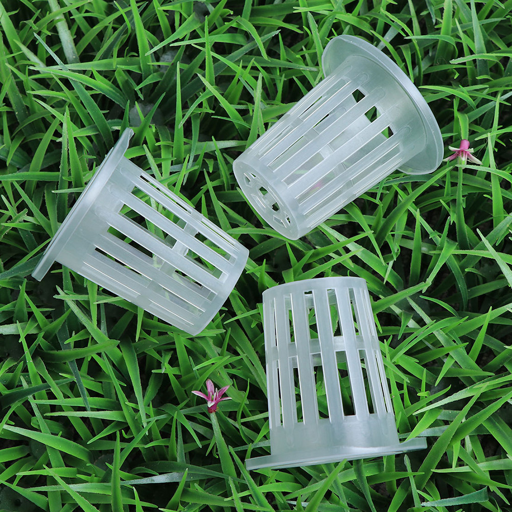Plant Pot - 10pcs Hydroponic Vegetable Net Pots Water