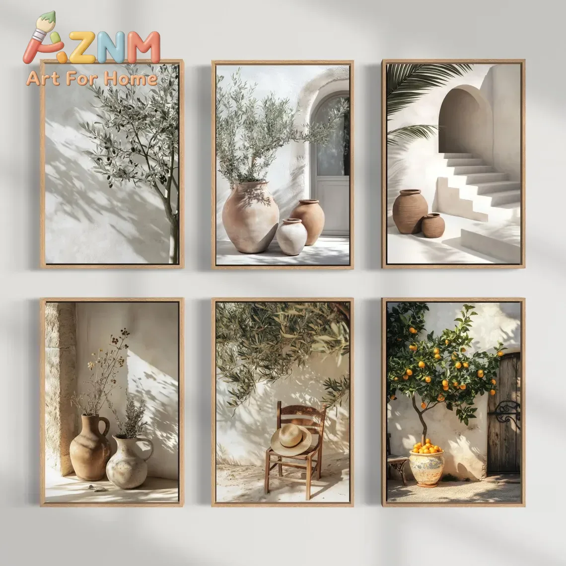 AZNM Mediterranean Neutral Can - Terracotta Pot recension och pris