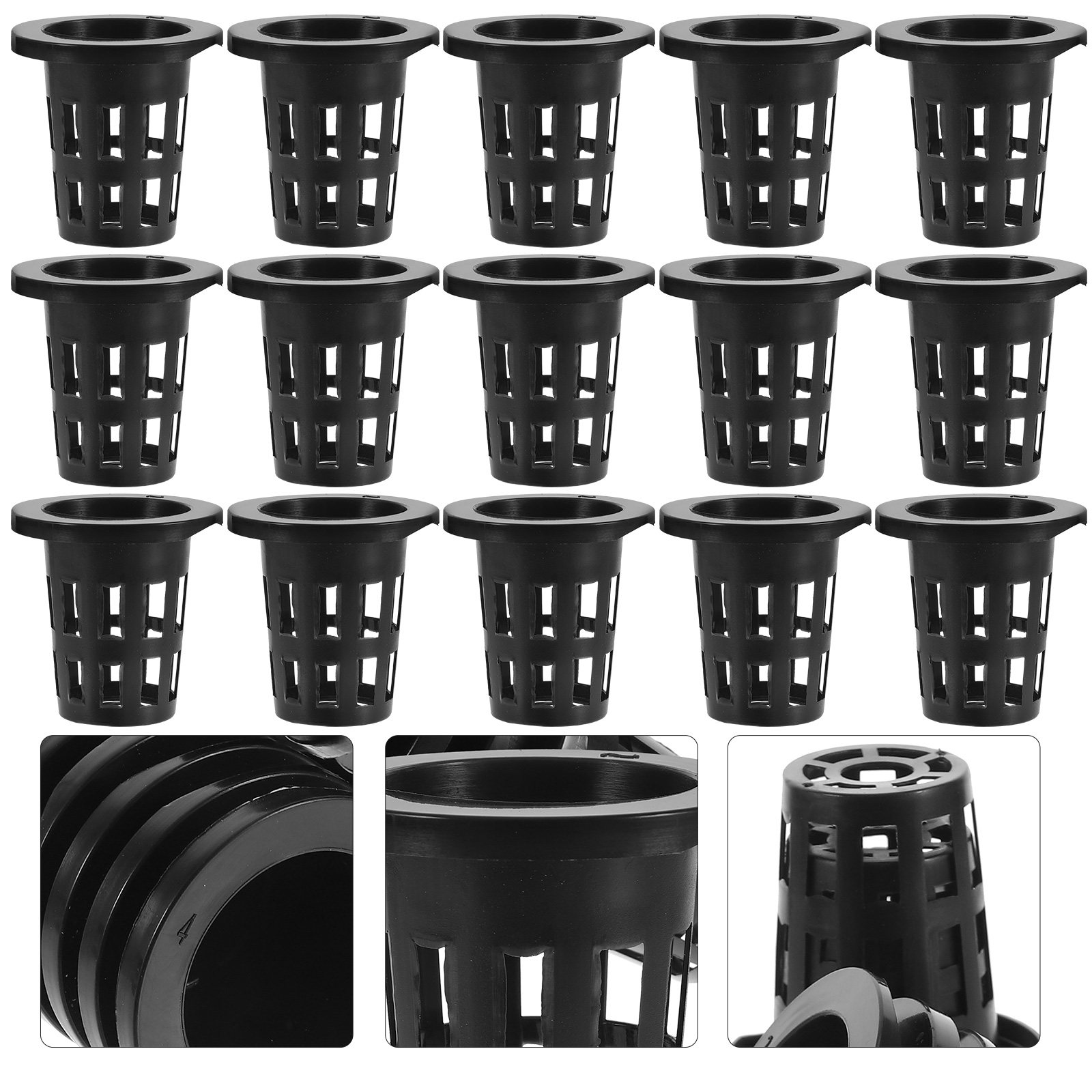 50Pcs Plastic Planting Baskets - Plant Pot recension och pris