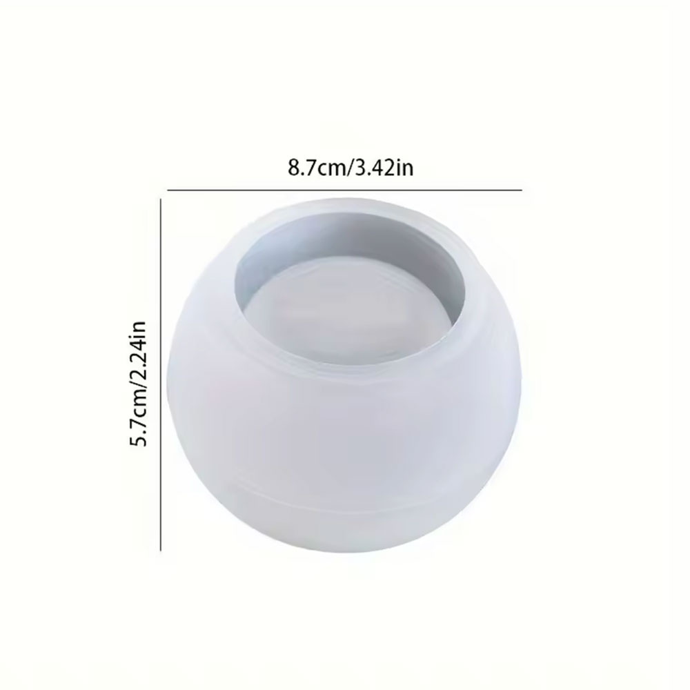 Silicone Mold Round Candle Hol - Succulent Set recension och pris