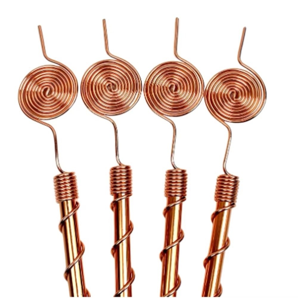 New Spiral Coil Electroculture - Plant Support Stake recension och pris