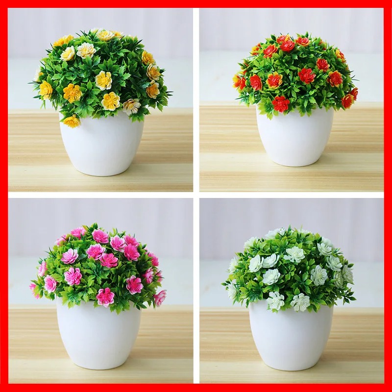 1pc Artificial Plants Bonsai S - Succulent Set recension och pris