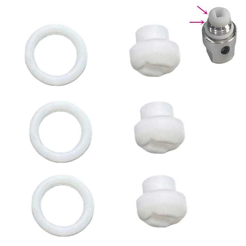 3 Set Mocha Pot Valve Core Sil - Pothos recension och pris