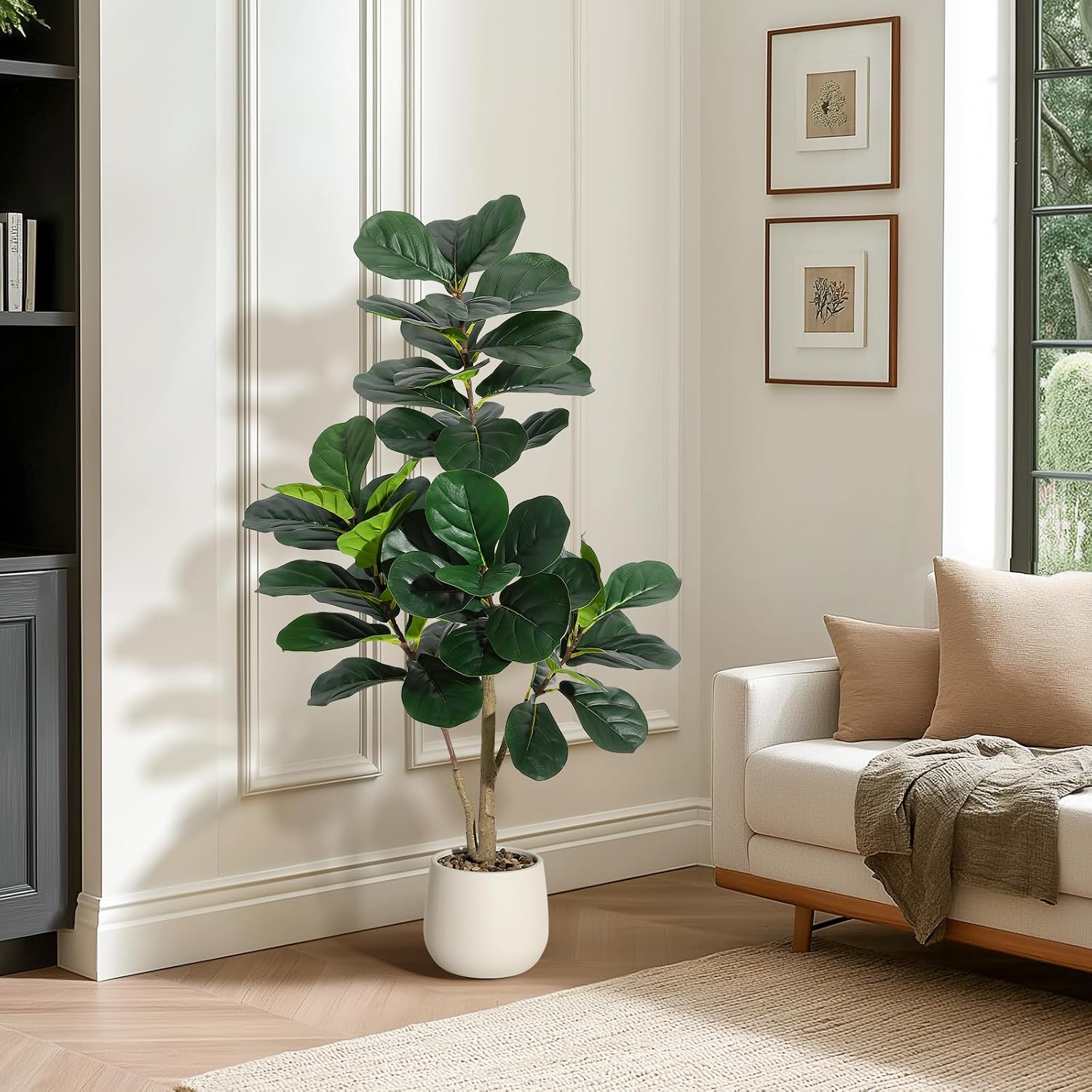 4 ft Fiddle Leaf Fig Tree Arti - Fiddle Leaf Fig recension och pris