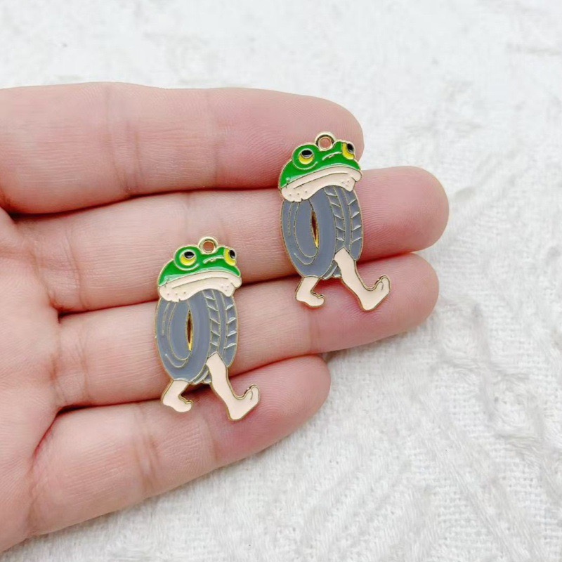10pcs Creative Alloy Drip Oil  - Monstera recension och pris