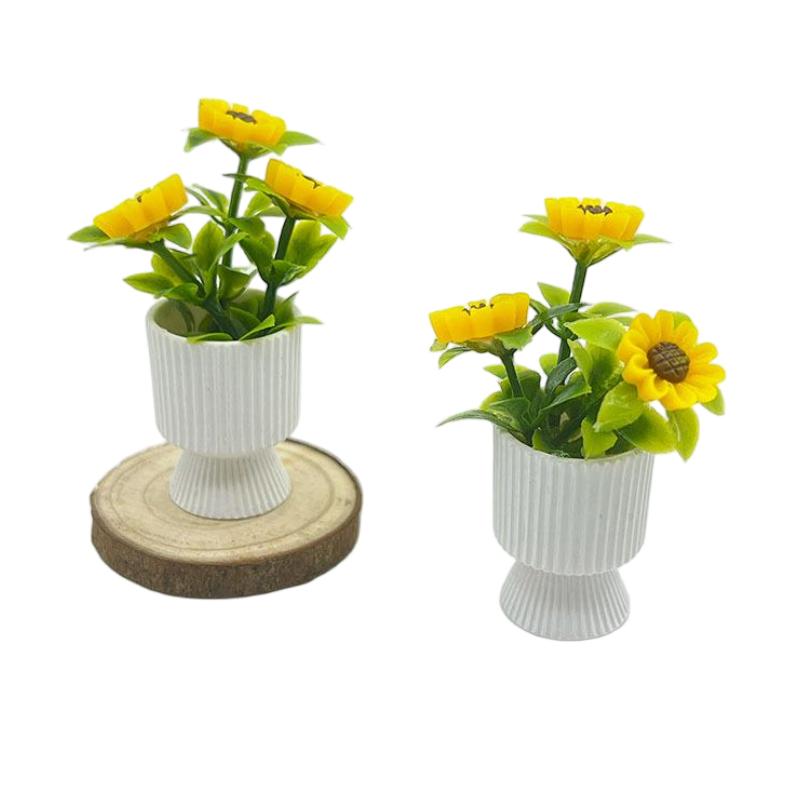 {#} Miniature Sunflower Potted - Plant Pot recension och pris