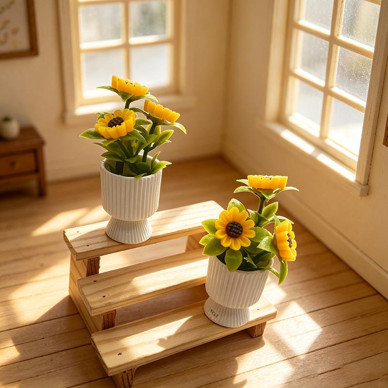 {#} Miniature Sunflower Potted - Plant Pot recension och pris