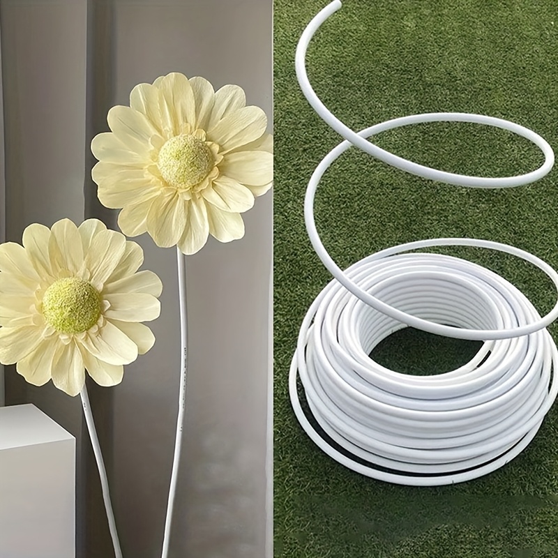 5M Cuttable Flexible Floral St - Plant Support Stake recension och pris