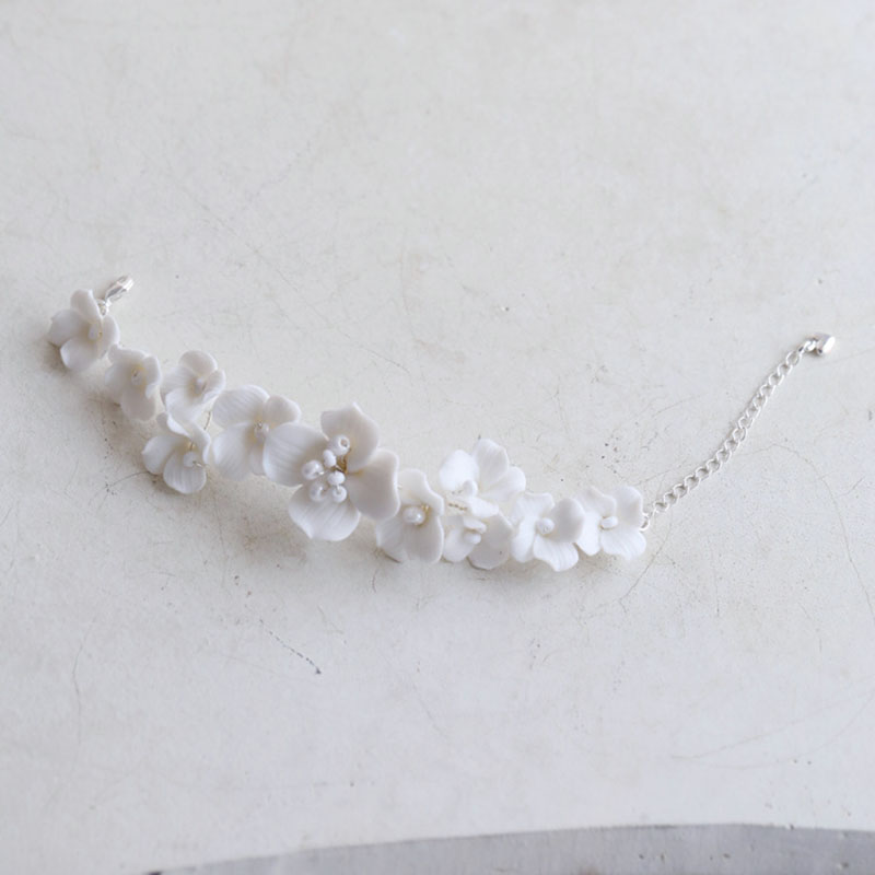 White Porcelain Flower Bridal  - Snake Plant Ceramic recension och pris