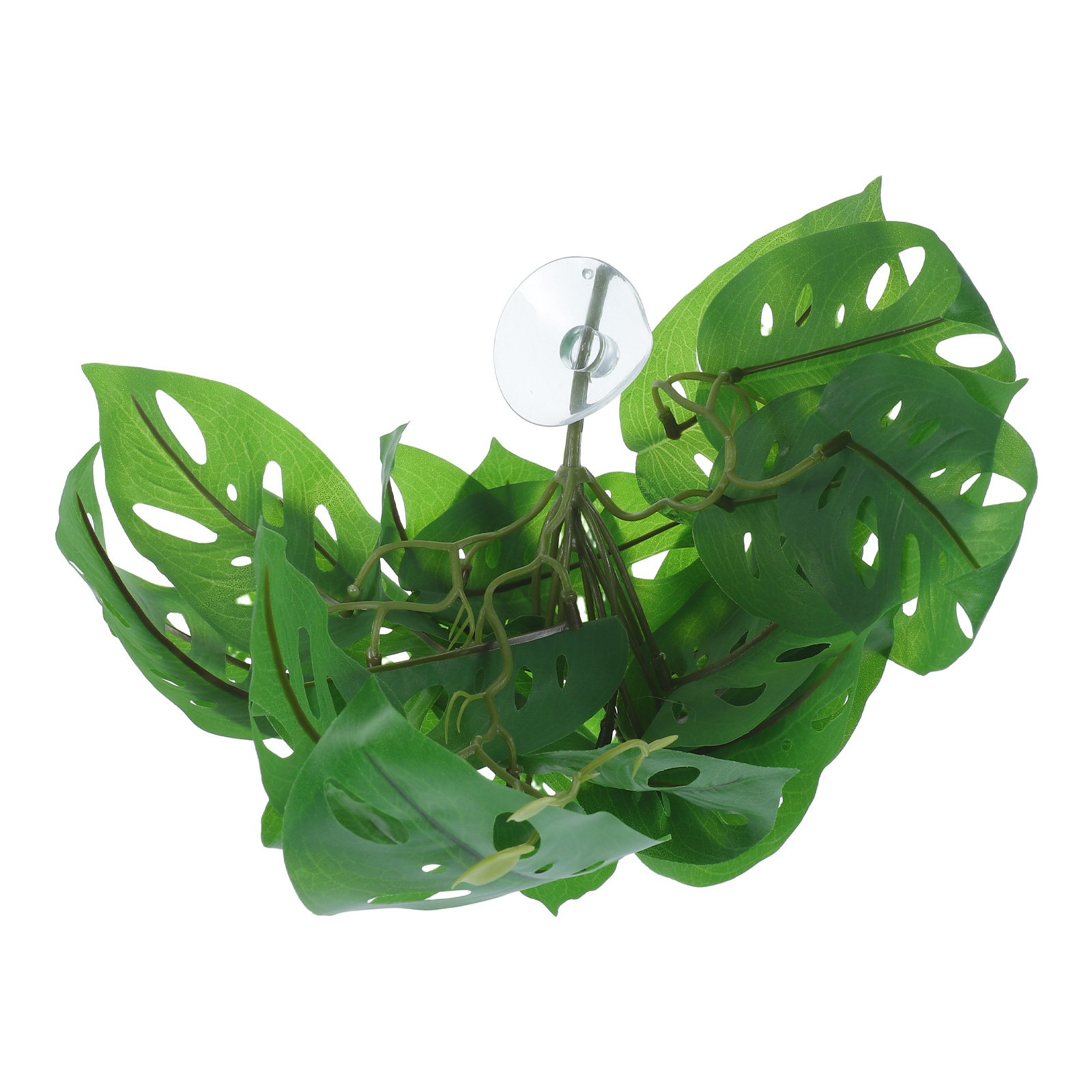 Reptile Habitat Decor Lifelike - Snake Plant recension och pris