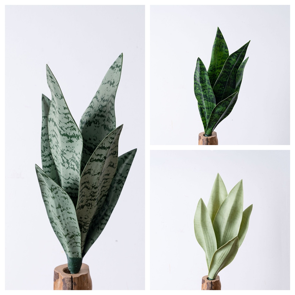 Artificial PVC Snake Plant Fak - Snake Plant recension och pris