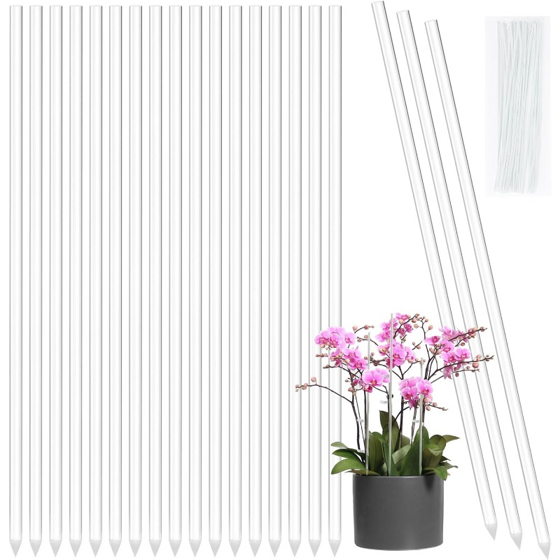 Reusable Clear Flower Support  - Plant Support Stake recension och pris