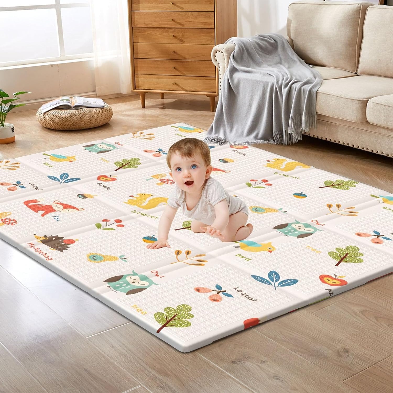 Foldable Baby Play Mat Childre - Repotting Mat recension och pris