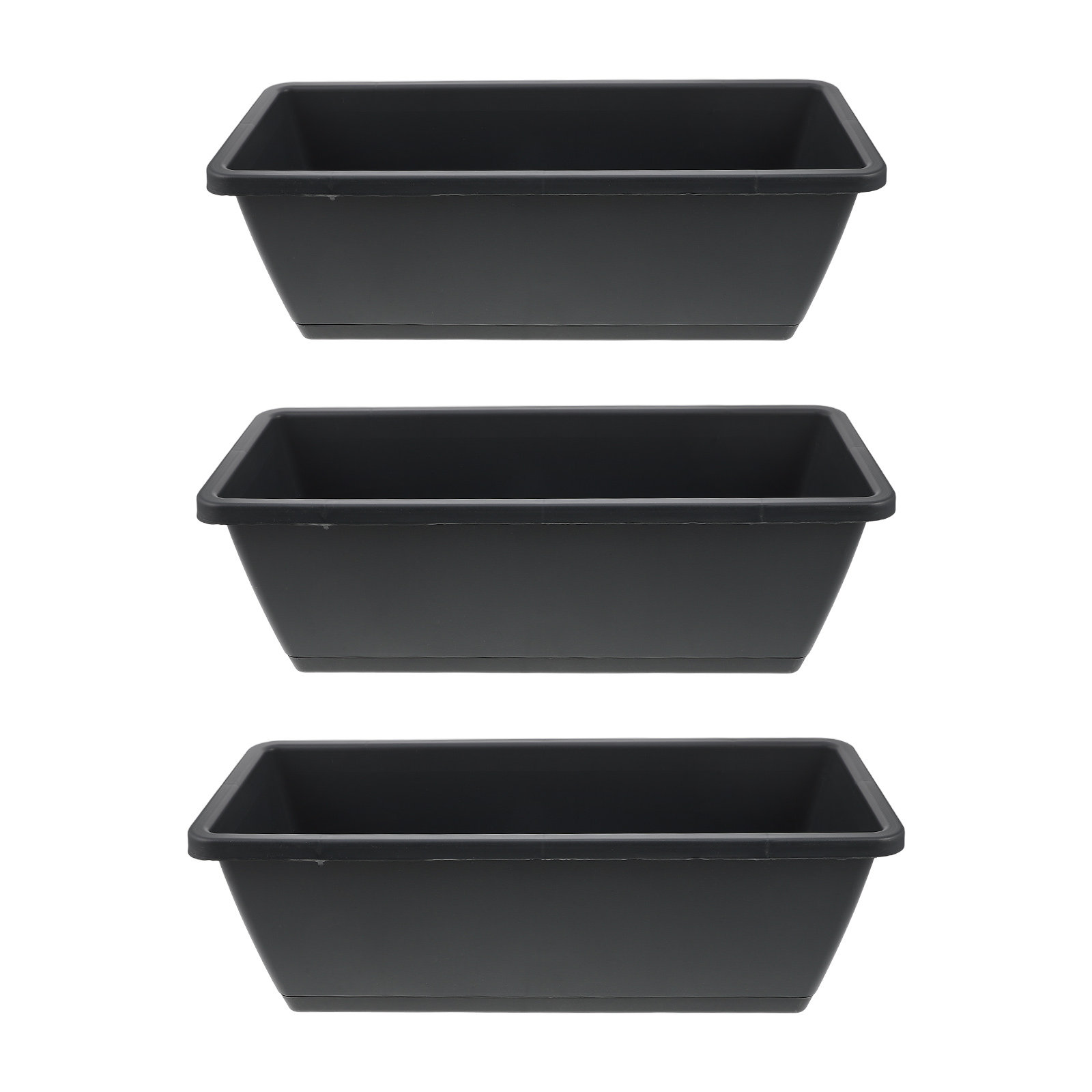 Rectangular Resin Planters Set - Succulent Set recension och pris