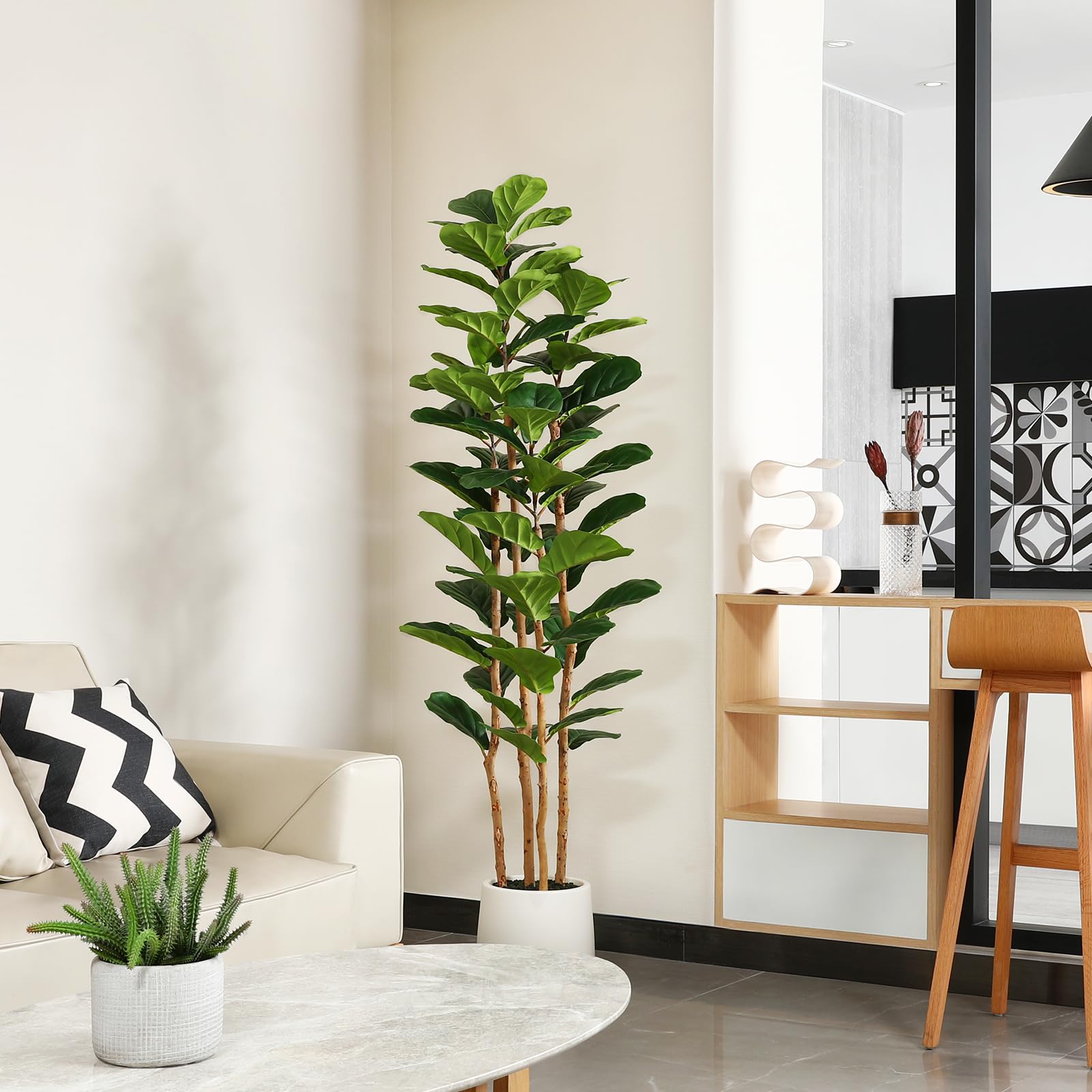 Artificial Fiddle Leaf Fig Tre - Fiddle Leaf Fig recension och pris