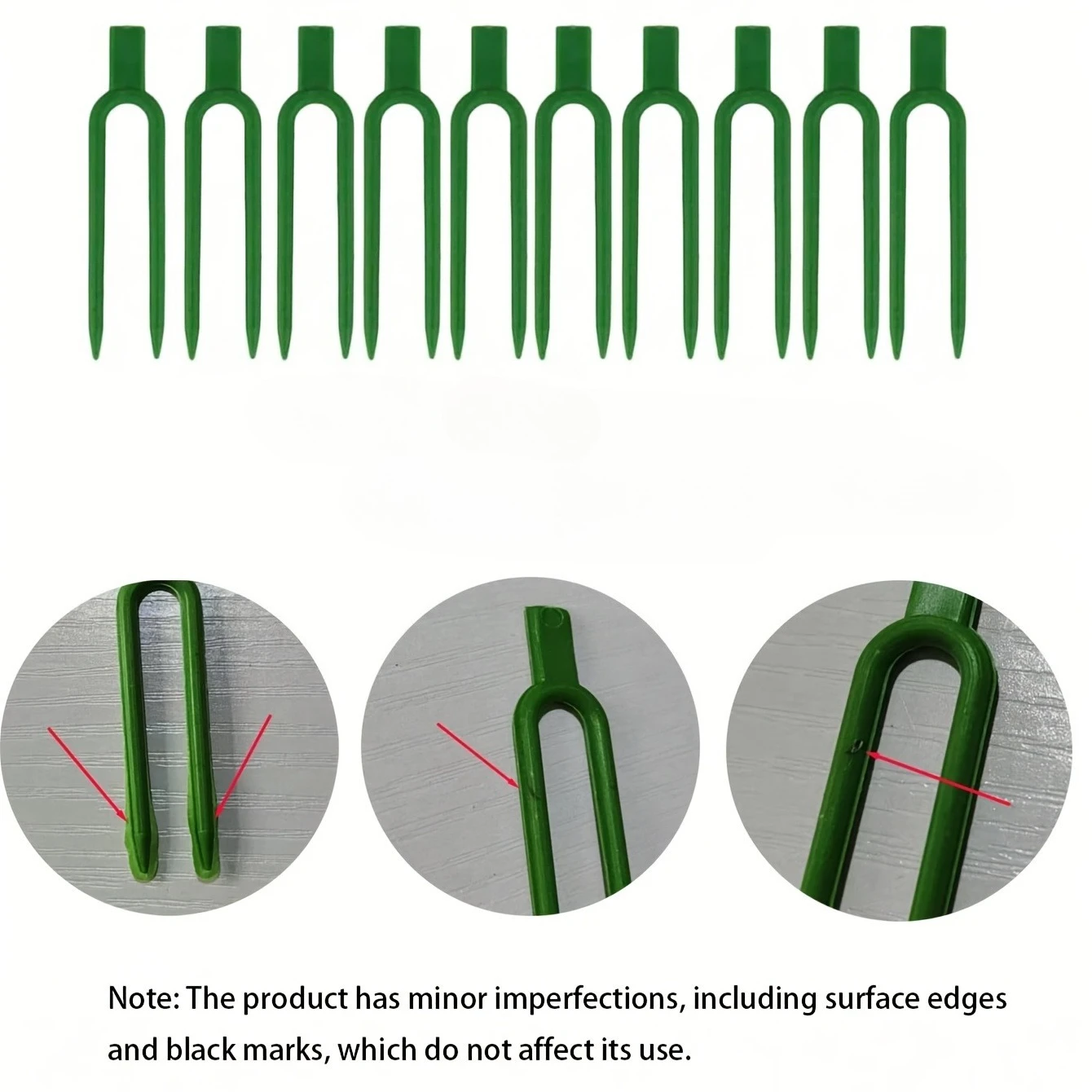 50pcs Plastic Plant Vine Sprea - Plant Support Stake recension och pris