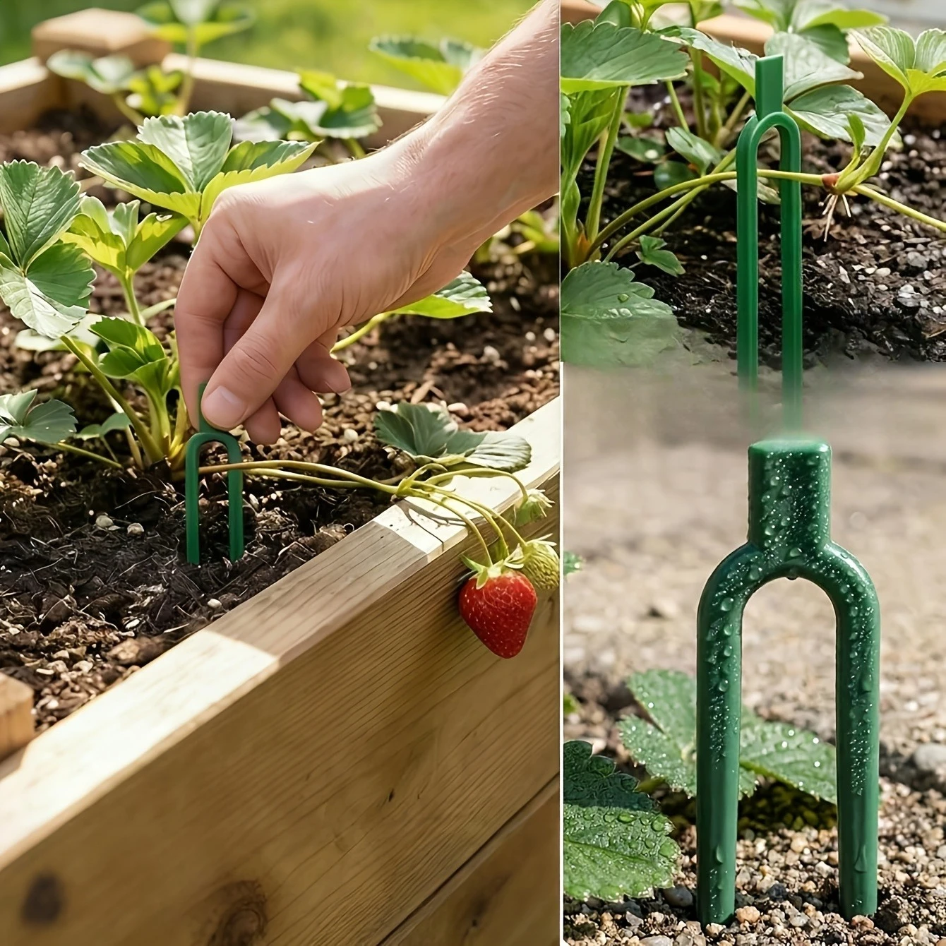 50pcs Plastic Plant Vine Sprea - Plant Support Stake recension och pris