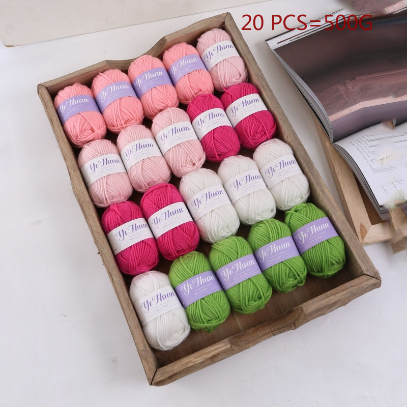 20 PCS 500g Thick Soft Knittin - Repotting Mat recension och pris