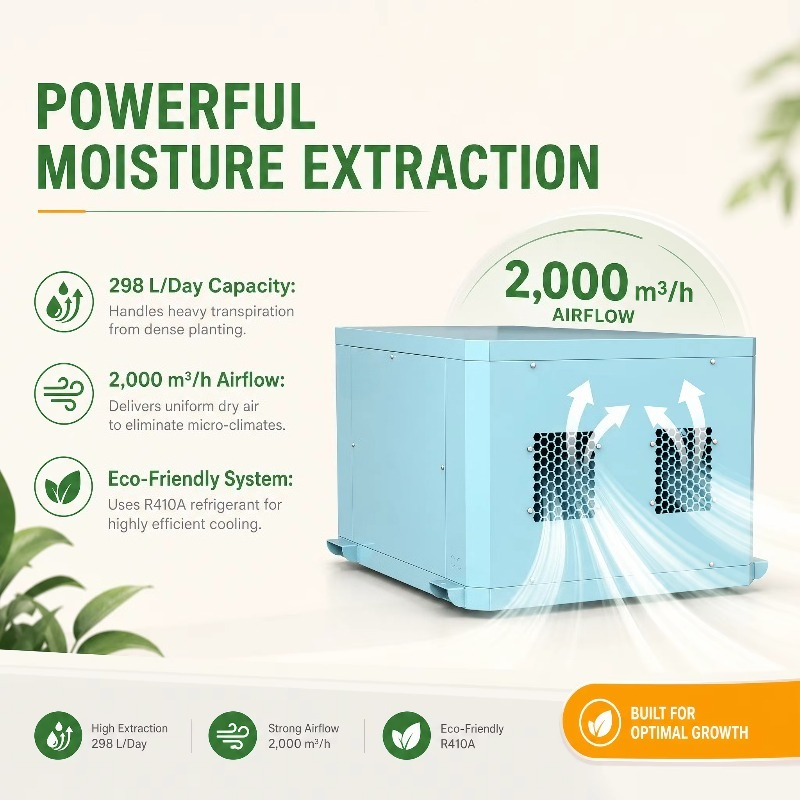 Powerful Greenhouse Dehumidifi - Indoor Plants recension och pris